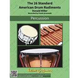 Alfred 10610602 The 26 Standard American Drum Rudiments