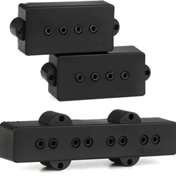 DiMarzio DP126 Model P+J Bass Pickup Set - Black