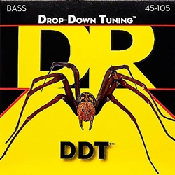 DR Strings Drop-Down Tuning 4-String Bass12/105