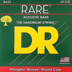 DR Strings RARE™ - Phosphor Bronze Acoustic Bass Strings: Medium 45-105