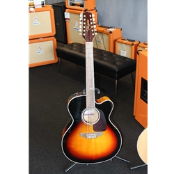 Takamine GJ72CE-12 Brown Sunburst