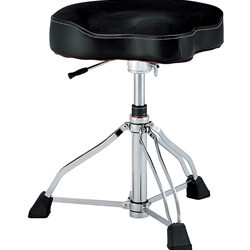 Tama HT550BCN DRUM THRONE: 1ST CHAIR GLIDE RIDER HYDRAULIX CLOTH