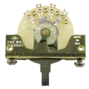 AllParts EP-0076-000 5-Way blade switch, with stainless steel screws, The Original CRL switch.