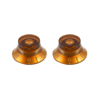 AllParts PK-0140-022 PK-0140 Set of 2 Vintage-style Bell Knobs
Amber