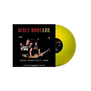 Guns N' Roses New York City 1988 (180 Gram Yellow Vinyl) [Import