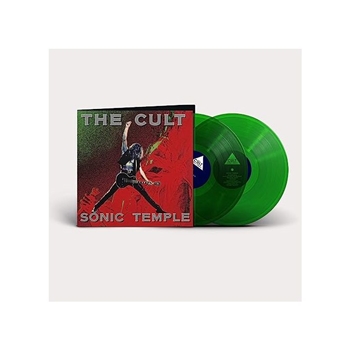 The Cult Sonic Temple (Indie Exclusive, Clear Vinyl, Green, Anniversary Edition, Gatefold LP Jacket) (2 Lp's)