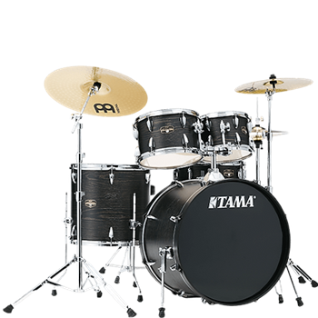 Tama Imperialstar Drum Kit Black Oak Wrap