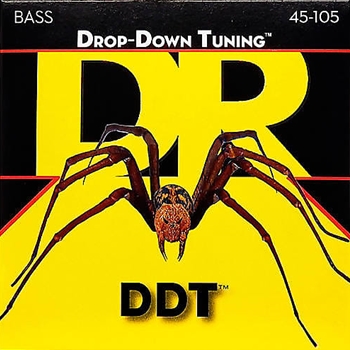 DR Strings Drop-Down Tuning 4-String Bass12/105