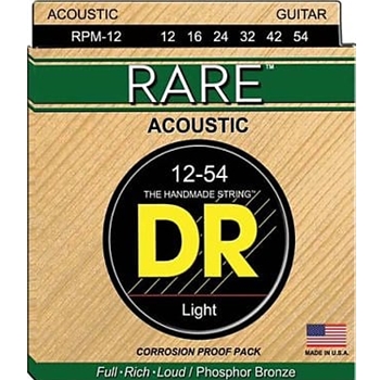 DR Strings Rare Phosphor Bronze 12/54