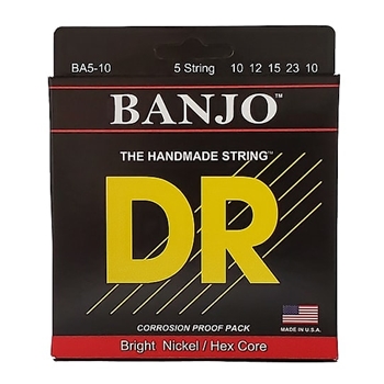 Dr Strings BANJO 5 String: 10, 12, 15, 23, 10