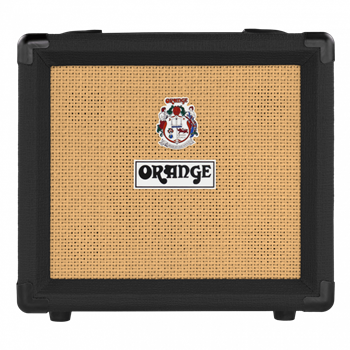 Orange Crush 12 Watt, 3 Stage Preamp, 3 band EQ, OD, CabSim Headphone Out, VOTW 6” Speaker, black