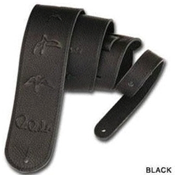 PRS Leather Birds Strap, Black