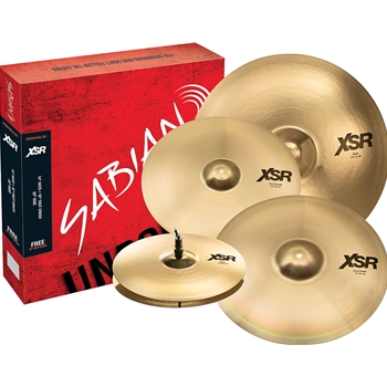 Sabian XSR PERFORMANCE SET W/FREE 18"