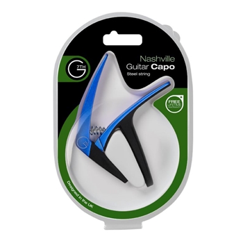 Nashville Guitar Capo. Blue G7th G7NVBLU